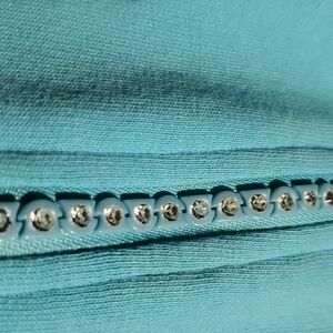 Isaacs' Design fleece diamond zip jacket